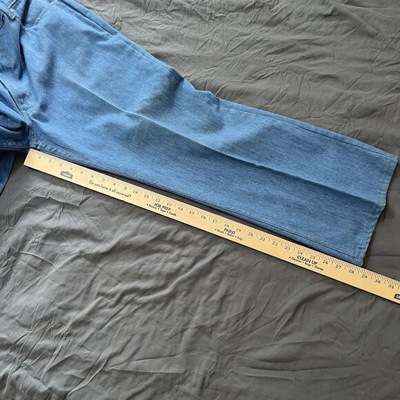 Vintage Levis Jeans Orange Tab Mens Size 38x28 70s 80s Cool Pockets - Picture 12 of 13